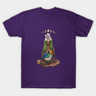 Mother Goddess - Purple T-Shirt